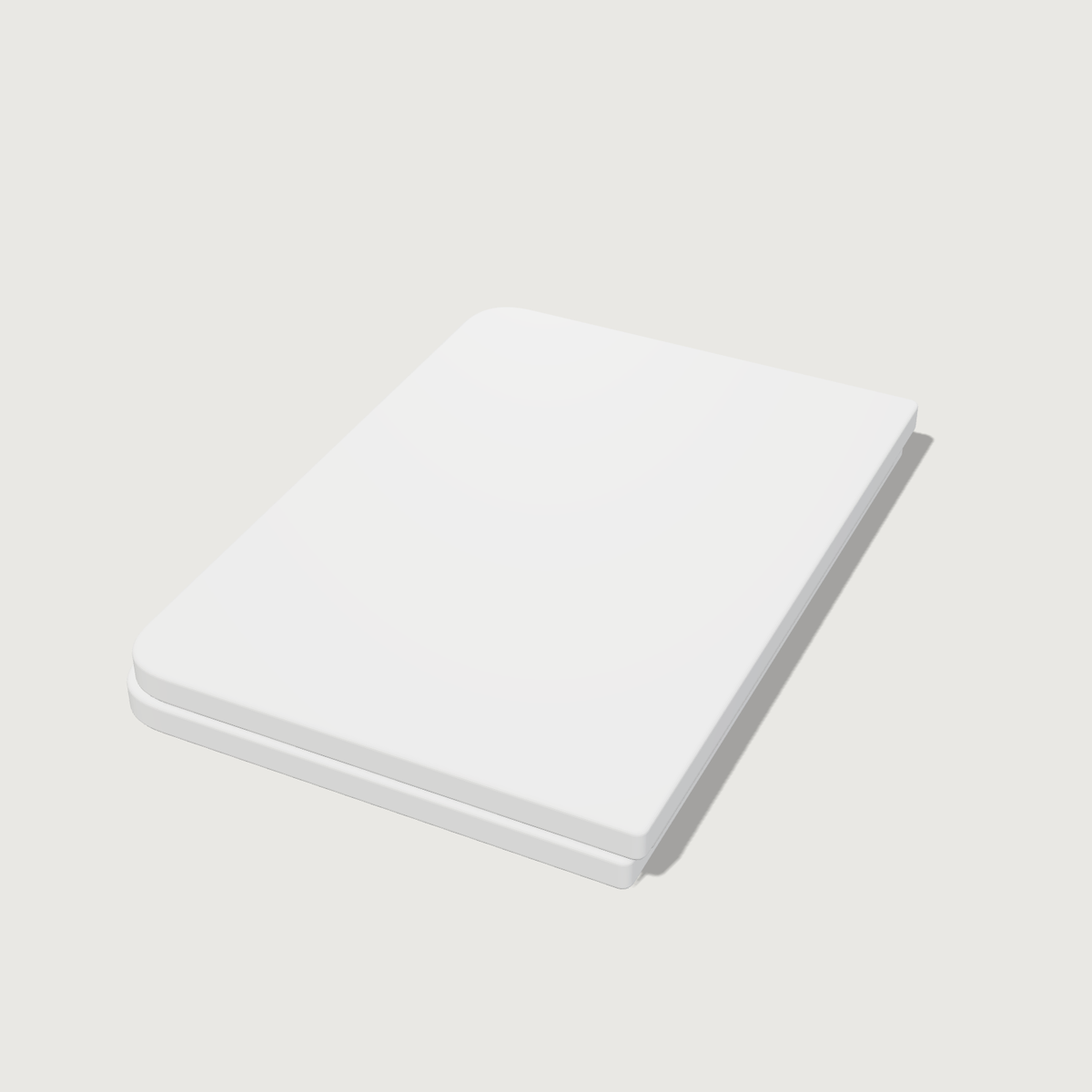 PocketFold true-size model in Star White, closed