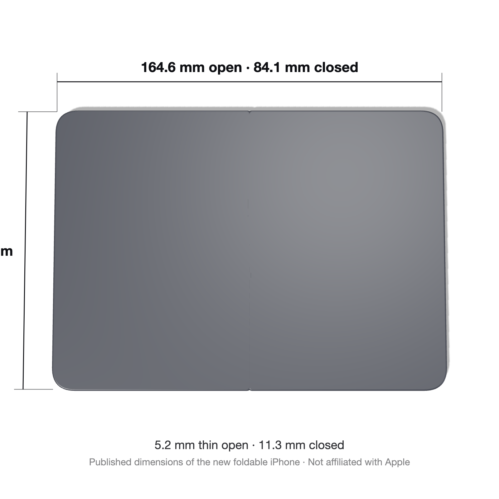 PocketFold dimensions